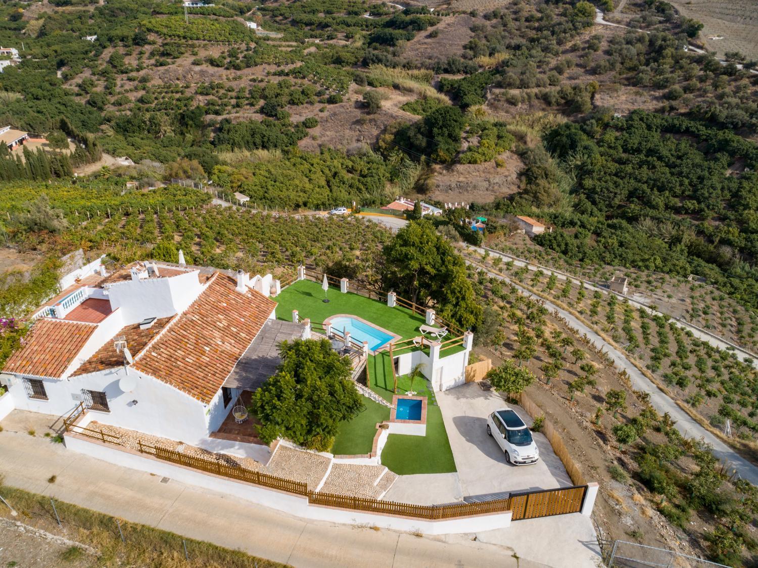 Cortijo Horizonte Villa Frigiliana Dış mekan fotoğraf